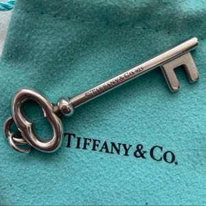 Tiffany & Co Vintage Key Pendant. Sterling silver.